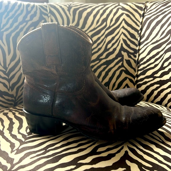 Frye Western Ankle Boot - Picture 1 of 6